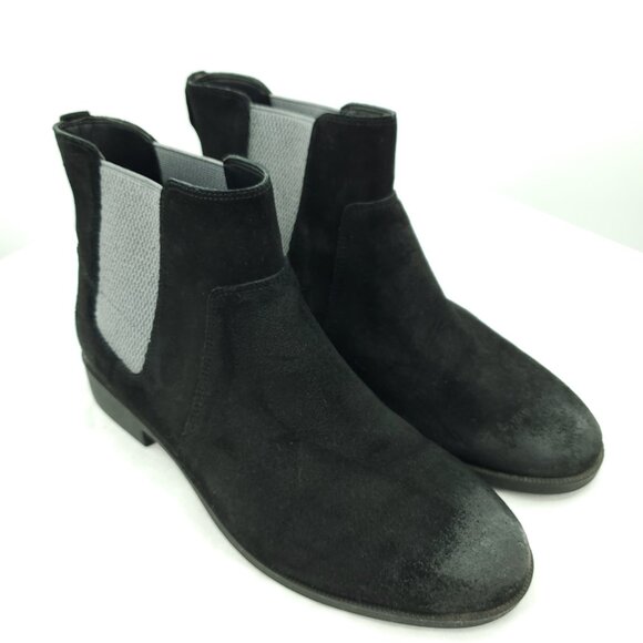 Vionic Alana Suede Comfort Ankle Boot with Arch Support 8.5 Black - Picture 5 of 12